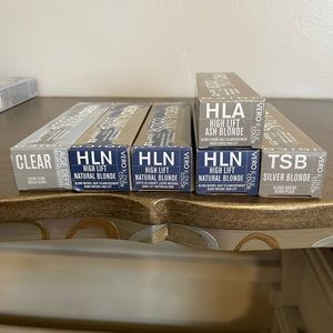 High lift color vero, joico kpak. Clear Demi perm. Silver toner